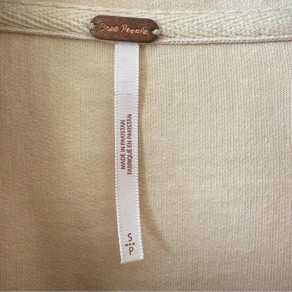 Free People “Ruby” Two tone creamsicle orange Shacket - Picture 10 of 11